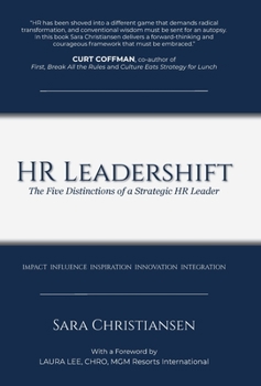 Hardcover HR Leadershift: The Five Distinctions of a Strategic HR Leader Book