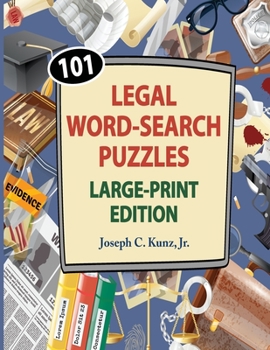 Paperback 101 Legal Word-Search Puzzles Book