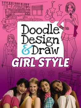 Paperback Doodle Design & Draw Girl Style Book