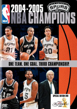 DVD 2004-2005 NBA Champions: San Antonio Spurs Book