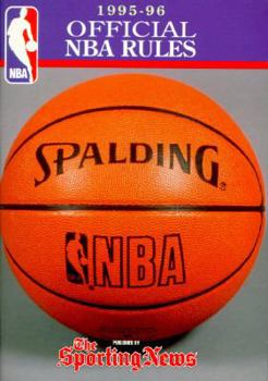 Paperback Official Rules of the National Basketball Association 1995-96 (Official NBA Rules) Book