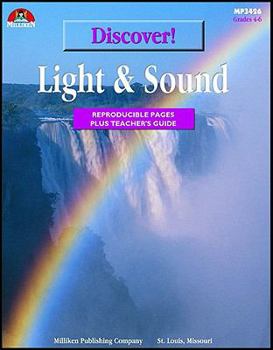 Paperback Discover! Light and Sound: Reproducible Pages Plus Teacher's Guide Book