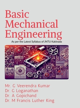 Hardcover Basic Mechanical Engineering: As per the Latest Syllabus of JNTU Kakinada Book