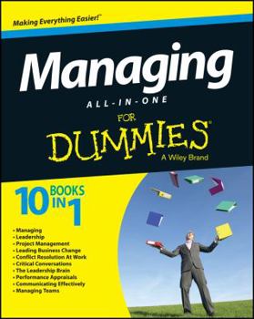 Paperback Managing All-In-One for Dummies Book
