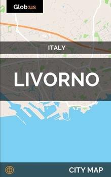 Paperback Livorno, Italy - City Map Book