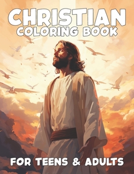 Paperback Christian Coloring Book for Teens and Adults Book