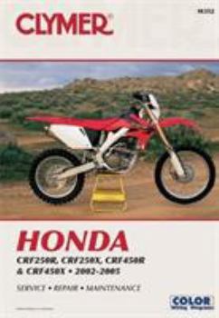 Paperback Honda Crf250r (2004), Crf250x (2004) and Crf450r 2002-2004 Book