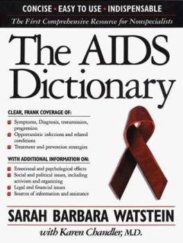 Hardcover The AIDS Dictionary Book