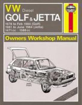 Paperback VW Golf Jetta Diesel Book