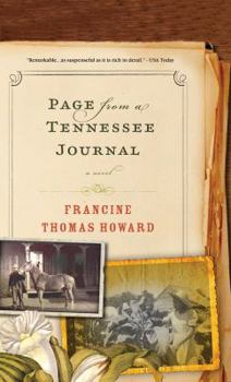 Hardcover Page from a Tennessee Journal Book