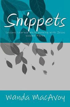 Paperback Snippets: Lessons Learned While Walking with Jesus Book