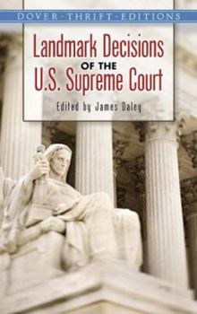 Paperback Landmark Decisions of the U.S. Supreme Court Book