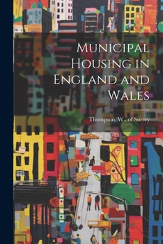 Paperback Municipal Housing in England and Wales Book