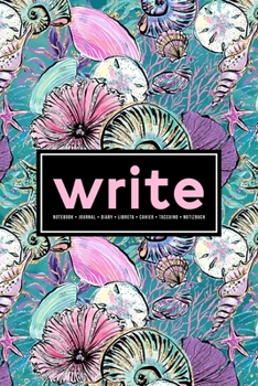 Paperback Write: Notebook - Journal - Diary- Libreta - Cahier - Taccuino - Notizbuch: 110 Pages for Writing, Drawing, Sketching & Organ Book