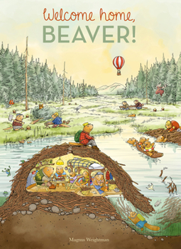 Hardcover Welcome Home, Beaver Book