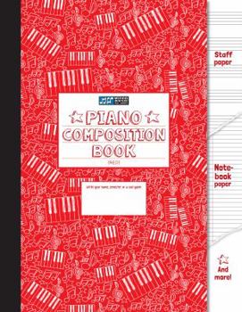 Paperback Piano Journal and Creativity Kickstarter (Red) Book