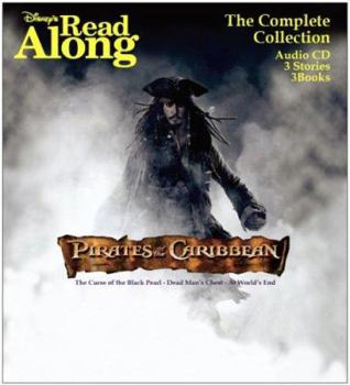 Audio CD Pirates of the Caribbean: The Complete Collection: The Curse of the Black Pearl/Dead Man's Chest/At World's End [With 3 Paperbacks] Book