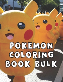 Pokemon Coloring Book Bulk
