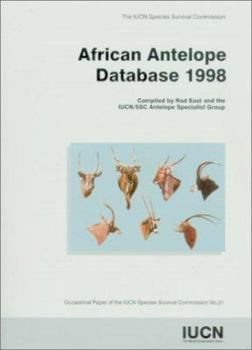 Paperback African Antelope Database 1998 Book
