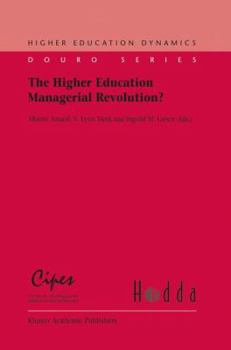 Hardcover The Higher Education Managerial Revolution? Book