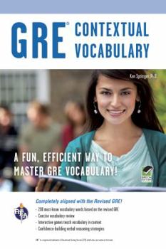 Paperback GRE Contextual Vocabulary Book