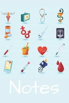 Paperback Notes: Nurse Notebook Lined 110 Pages Size (6 x 9) Book