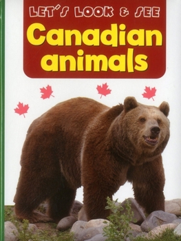 Board book Canadian Animals Book