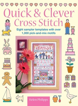 Hardcover Quick & Clever Cross Stitch Book