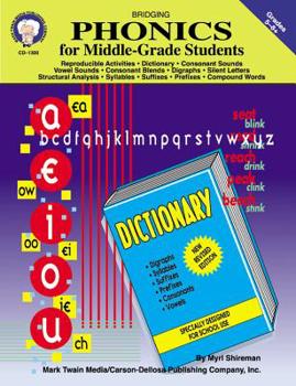 Paperback Bridging Phonics for Middle-Grade Students Book