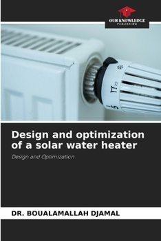 Paperback Design and optimization of a solar water heater Book