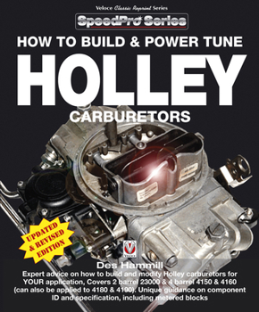 Paperback How to Build & Power Tune Holley Carburetors Book