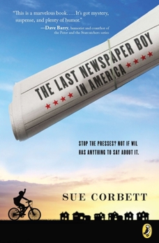 Paperback The Last Newspaper Boy in America Book