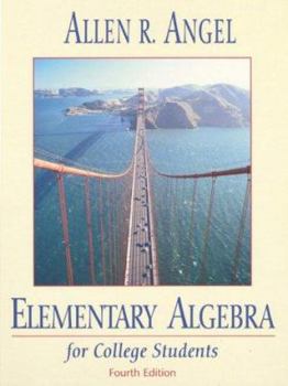 Hardcover Elementary Algebra for College Students Book