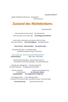Paperback Zustand des Nichtdenkens [German] Book