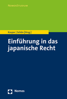 Paperback Einfuhrung in Das Japanische Recht [German] Book