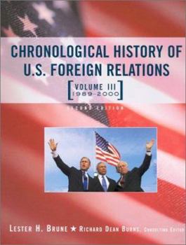Hardcover Chronological History of U.S. Foreign Relations Book
