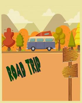 Paperback Road Trip ( Travel Planner, Diary): Road Trip Planner Book