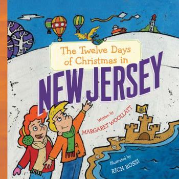 Hardcover The Twelve Days of Christmas in New Jersey Book