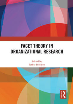 Paperback Facet Theory in Organizational Research Book