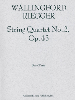 Paperback String Quartet No. 2, Op. 43 Book