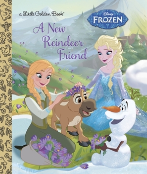 Hardcover A New Reindeer Friend (Disney Frozen) Book