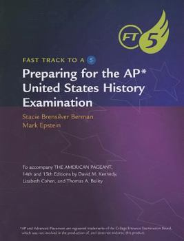 Paperback Preparing for the AP United States History Examination Book