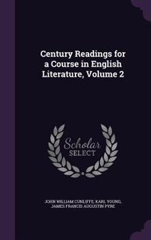 Hardcover Century Readings for a Course in English Literature, Volume 2 Book