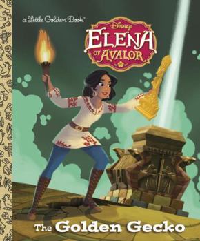 Hardcover The Golden Gecko (Disney Elena of Avalor) Book