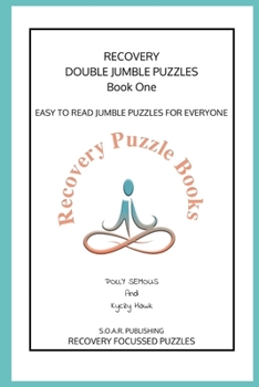 Paperback Recovery Double Jumble Puzzles: Easy to Read Jumble Puzzles for Everyone Book