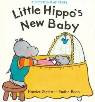 Hardcover Little Hippo and the New Baby Book