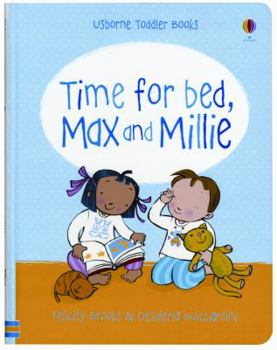 Board book Time for Bed, Max and Millie Book