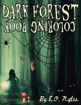 Paperback Dark Forest Coloring Book