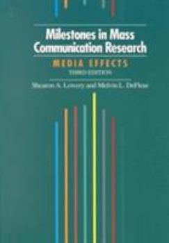 Paperback Milestones in Mass Communication Research Book