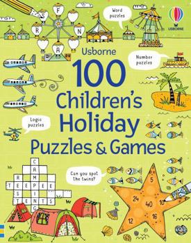 Paperback 100 Children's Puzzles and Games: Holiday Book